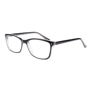 New CANNY VISION Black on Crystal JESSICA Eyeglasses, 52/17/142